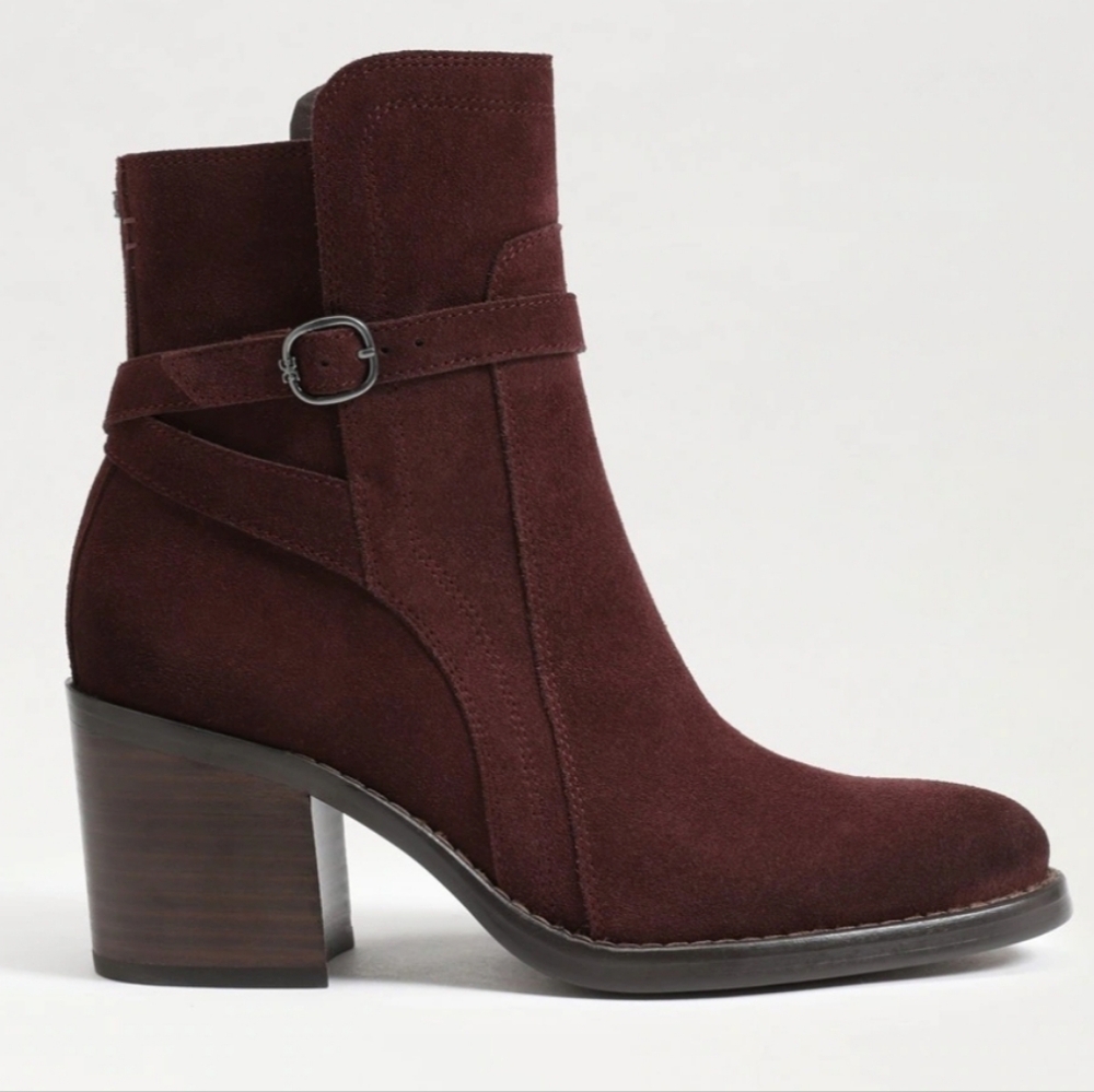 Sam Edelman Simona Block Heel Bootie Sz 6M EUR 36 NWOB Comes With Dust Bag